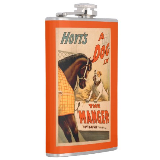 Flasques Chien d'A de Hoyt dans l'affiche de théâtre de (Droite)