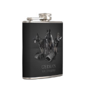 Flasques Chien de berger allemand - GSD (Droite)