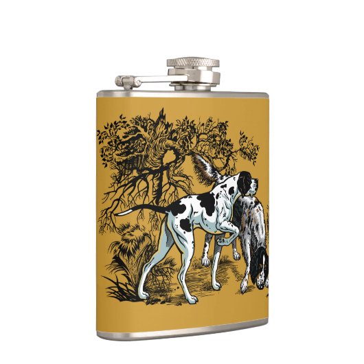 Flasques chien de chasse (Droite)