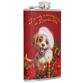 Flasques Chien drôle (Droite)