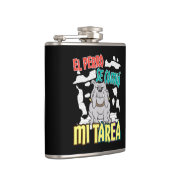 Flasques Chien Espagnol A Mangé Mon Devoir - Perro Tarea (Droite)