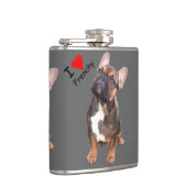 Flasques Chiens Bouledogues Français coeur Bouledogue Franç (Droite)