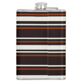 Flasques Chocolat foncé rayures Brown (Dos)
