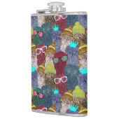 Flasques Chouette dans la couronne (Gauche)