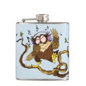 Flasques Chouette de musique (Devant)