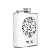 Flasques Chouette tribale noire et blanche (Droite)