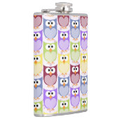 Flasques Chouettes mignonnes, Chouette Motif, Chouettes pou (Droite)