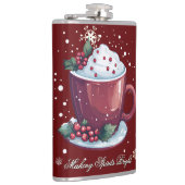 Flasques Christmas Cup of Hot Chocolate | Red (Droite)