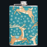 Flasques Christmas Reindeer : Vintage Motif sans couture.<br><div class="desc">Noël Vintage motif sans couture avec rennes. Vintage renne de Noël ! Classique Motif sans Seamless. Magie de Noël Vintage ! Reindeer dans un motif intemporel sans couture. motif, nouveau, arrière - plan, noël, abstrait, illustration, décoration, nature, vintage, hiver, neige, blanc, animal, beauté, rétro, sans couture, invitation, célébration, silhouette, rouge...</div>