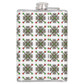 Flasques Christmas Snowflake Mandala (Dos)