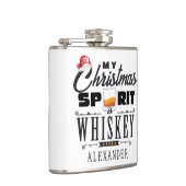 Flasques Christmas Spirit Is Whiskey Bourbon Xmas Gift (Droite)