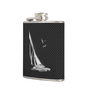 Flasques Chrome bateau à voile sur fibre de carbone Impress (Gauche)