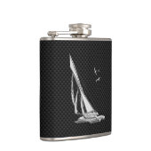 Flasques Chrome bateau à voile sur fibre de carbone Impress (Droite)