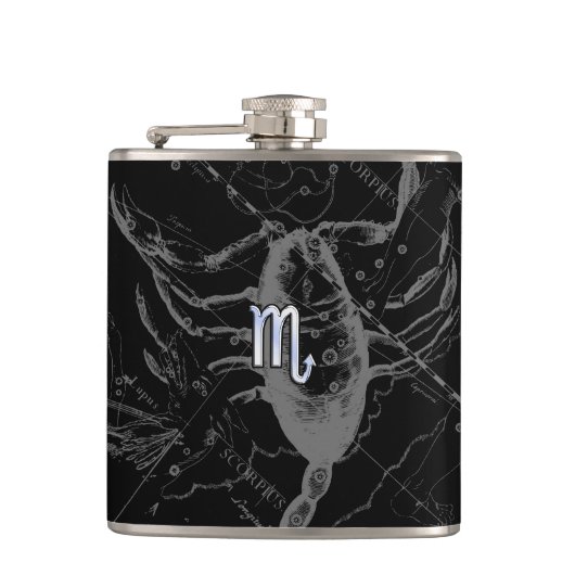 Flasques Chrome comme Scorpio Zodiac Connexion Hevelius 169 (Devant)