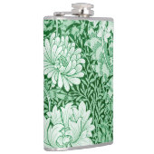 Flasques Chrysanthemum Green, William Morris (Droite)