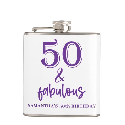 Flasques Cinquante et fabuleux 50e anniversaire (Devant)