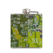 Flasques Circuit imprimé circuit imprimé circuit vert circu (Dos)
