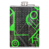 Flasques Circuit vert (Dos)