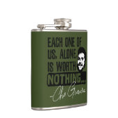 Flasques Citation De Che Guevara - Chacune Ne Vaut Rien (Droite)