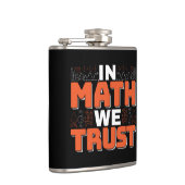 Flasques Citation de professeur de mathématiques - En Math (Droite)