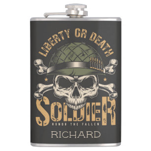 Flasques Citation de soldat