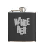 Flasques Citation de Wanderer Motivationnel Inspiration (Devant)