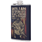 Flasques Citation d'un vétéran américain (Gauche)