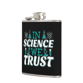 Flasques Citation 'Nous croyons en la Science' - Enseignant (Gauche)