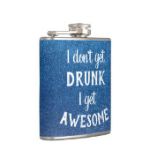 Flasques Citations de boisson amusantes Stylish Chic Partie (Droite)