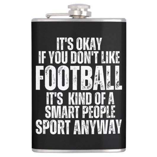 Flasques Citations drôles de FOOTBALL (Devant)