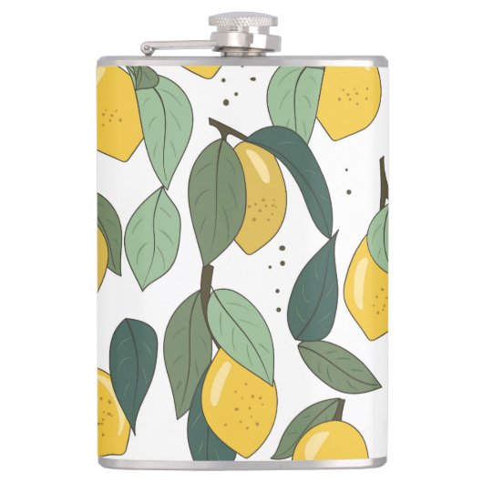 Flasques Citron Tropical : Vintage clair sans joint (Devant)