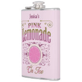 Flasques Citronade rose Vintage Sur Glace (Gauche)