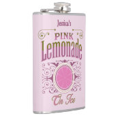 Flasques Citronade rose Vintage Sur Glace (Droite)