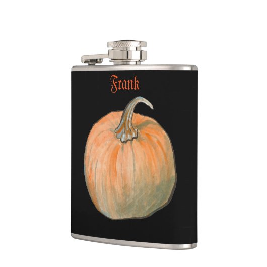 Flasques Citrouille aquarelle (Gauche)