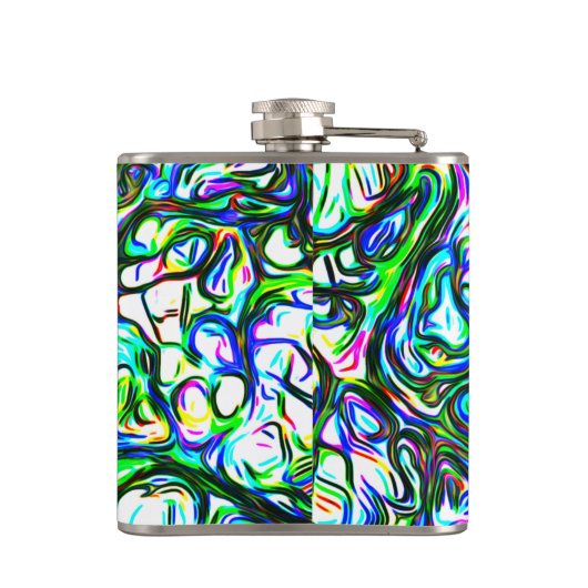 Flasques Clair Coloré Cool Funky (Dos)