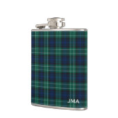 Flasques Clan Abercrombie Tartan Monogrammé (Gauche)