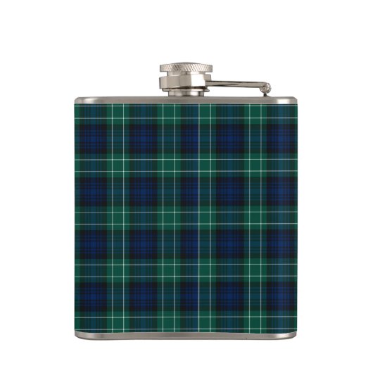 Flasques Clan Abercrombie Tartan Monogrammé (Dos)