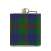 Flasques Clan Agnew Crest Badge et Tartan (Dos)