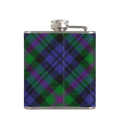 Flasques Clan Baird Crest sur Tartan (Dos)
