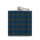 Flasques Clan bleu et vert Agnew Tartan Monogramme (Dos)