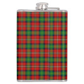 Flasques Clan Boyd Crest Badge & Tartan (Dos)