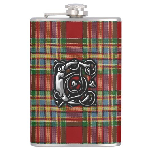 Flasques Clan Chattan Tartan Old Scotland Flask (Devant)