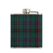 Flasques Clan Davidson Crest Badge et Tartan (Dos)