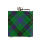 Flasques Clan Davidson Crest sur Tartan (Dos)