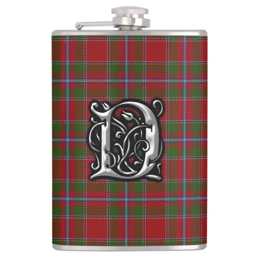 Flasques Clan Drummond Tartan Old Scotland Flask (Devant)