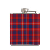 Flasques Clan Hamilton Bright Red et Royal Blue Tartan (Dos)