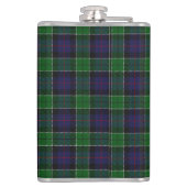 Flasques Clan Leslie Tartan Old Scotland Flask (Dos)