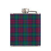 Flasques Clan Lindsay Tartan Monogrammed (Dos)