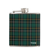 Flasques Clan MacAlpine Tartan Monogramme (Devant)