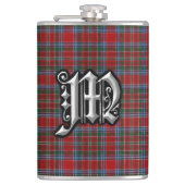 Flasques Clan MacBean MacBain Tartan Old Scotland Flask (Devant)